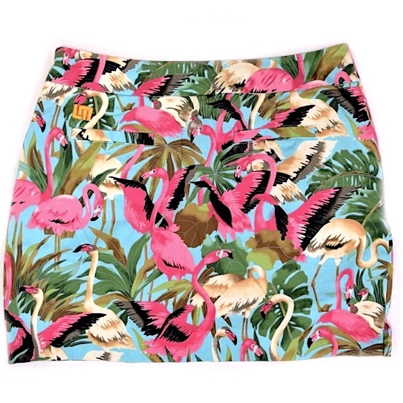 Loudmouth Flamingo Island Skort - Picture 3 of 15